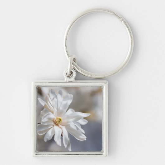 Star Magnolia Bloom Sleutelhanger (Voorkant)