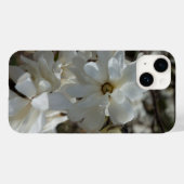 Star Magnolia Blooms iPhone Case (Achterkant (horizontaal))