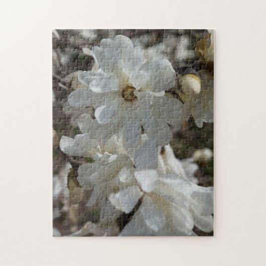 Star Magnolia Blooms Jigzaag Puzzle Legpuzzel (Verticaal)