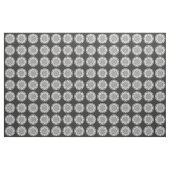 Star Mandala breit zwart & wit Stof (Yard (91,4 cm))
