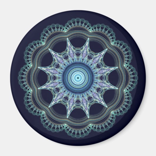 Star mandala magneet (Voorkant)