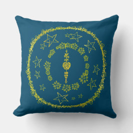 Star Mandala - Pillow Kussen