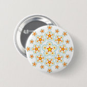 Star Mandala Ronde Button 5,7 Cm (Voorkant /achterkant)