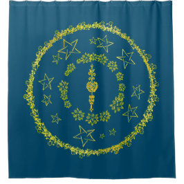 Star Mandala - Shower Curtain Douchegordijn