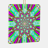 Star Mandela - Twee kleurenschema's Keramisch Ornament (Rechts)