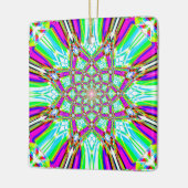 Star Mandela - Twee kleurenschema's Keramisch Ornament (Links)