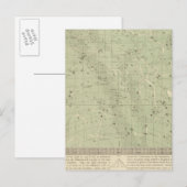 Star map 2 briefkaart (Voorkant / Achterkant)