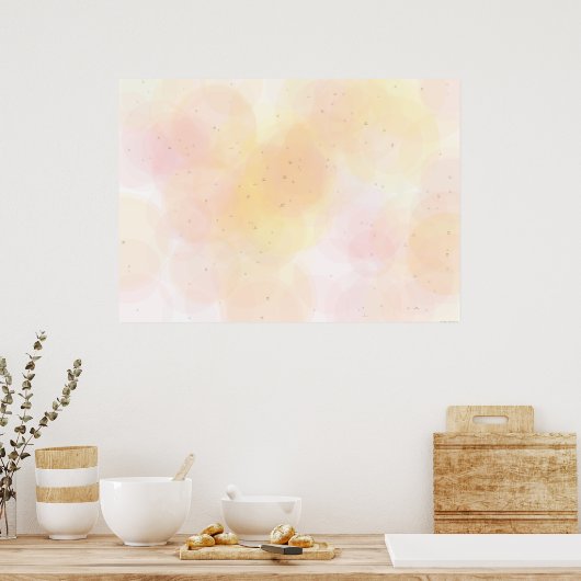 Star Map 2D - Nabijschap van Sol (met glare) Poster (Keuken)