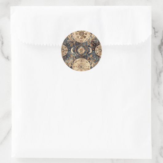 Star Map Custom Envelope Sticker (Tas)