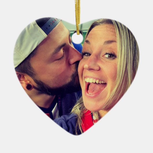 Star Map en Photo Ornament (Voorkant)