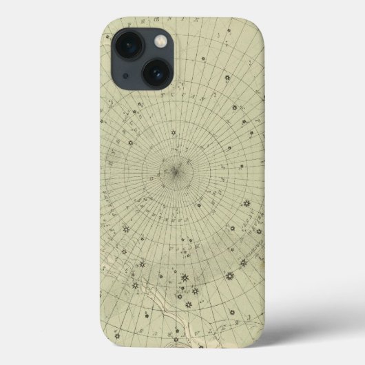 Star map - South polar region Case-Mate iPhone Case (Achterkant)