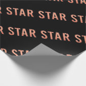 STAR-markeringslichten Cadeaupapier (Hoek)