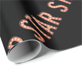 STAR-markeringslichten Cadeaupapier (Rol Hoek)