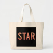 STAR-markeringslichten Grote Tote Bag (Voorkant)
