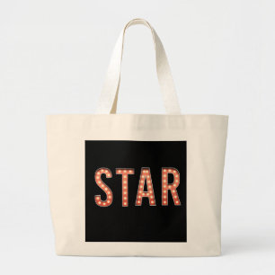 STAR-markeringslichten Grote Tote Bag