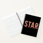 STAR Marquee Lights Spiral Notitieboek (Binnen)