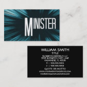 Star Minister Visitekaartje (Voorkant / Achterkant)