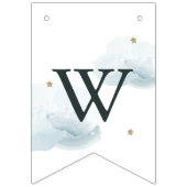 Star Moon & Cloud Welkom Baby Bunting Vlaggen Vlaggetjes (Derde vlag)