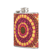 Star Mosaic Mandala Heupfles (Links)