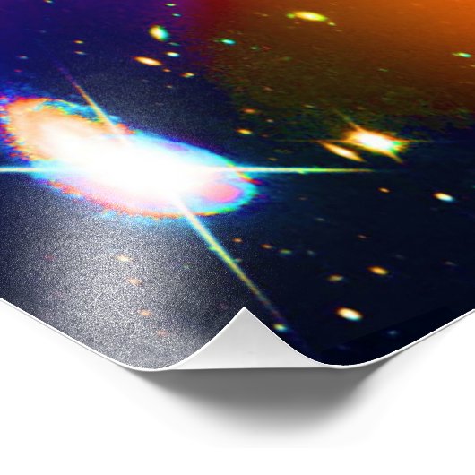 Star Moth Foto Afdruk (Hoek)