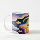 Star Mug Design – Minimalist Celestial Cup Art Koffiemok (Links)