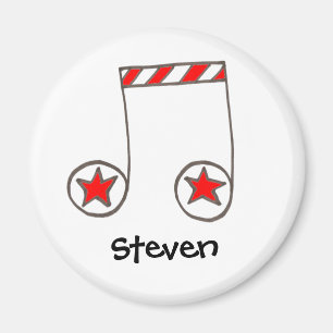 Star Musical Note Magneet