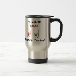 Star Musical Note Music Teacher Gift Reisbeker