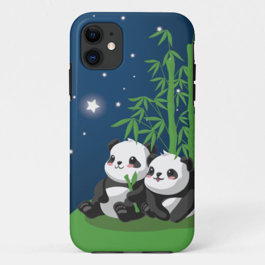 Star Night Panda Case-Mate iPhone Case (Achterkant)