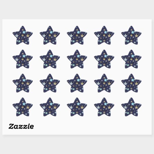 Star nightime theme Stickers (Vel)