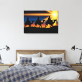 Star of Bethlehem, Christ is Born, Canvas Afdruk (Insitu (Slaapkamer))