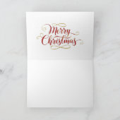 Star of Bethlehem Christmas Nativity Skyline Art Feestdagen Kaart (Binnen)