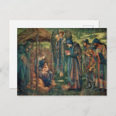 Star of Bethlehem (door Edward Burne-Jones) Briefkaart (Voorkant / Achterkant)