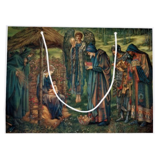 Star of Bethlehem (door Edward Burne-Jones) Groot Cadeauzakje (Achterkant)