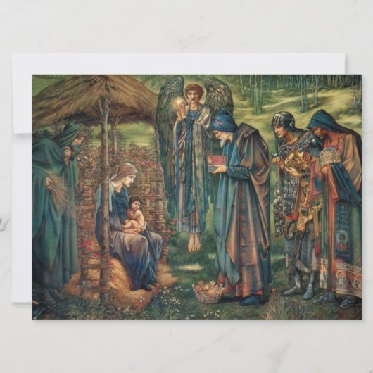 Star of Bethlehem (door Edward Burne-Jones) Kaart (Voorkant)