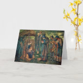 Star of Bethlehem (door Edward Burne-Jones) Kaart (Gele Bloem)