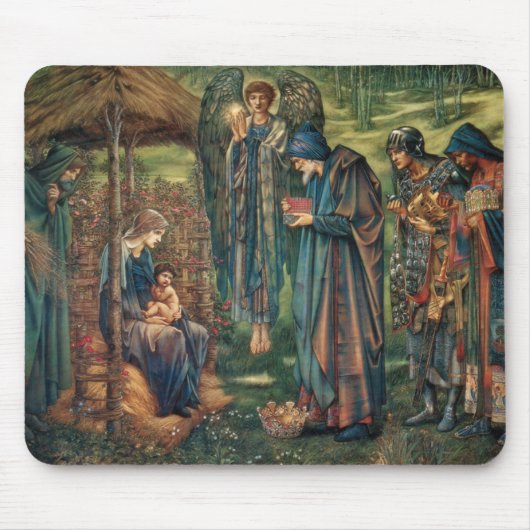 Star of Bethlehem (door Edward Burne-Jones) Muismat (Voorkant)