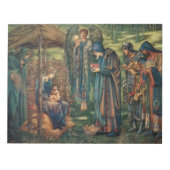 Star of Bethlehem (door Edward Burne-Jones) Notitieblok (Voorkant)