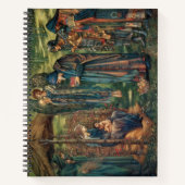 Star of Bethlehem (door Edward Burne-Jones) Notitieboek (Voorkant)