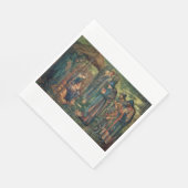 Star of Bethlehem (door Edward Burne-Jones) Servet (Hoek)