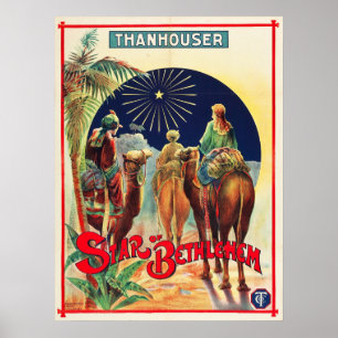  Star of Bethlehem Hollywood Silent Movie Poster