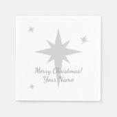 Star of Bethlehem personalized Christmas Servet (Voorkant)