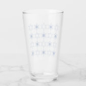 Star of David Beer Bril, Glas (Achterkant)