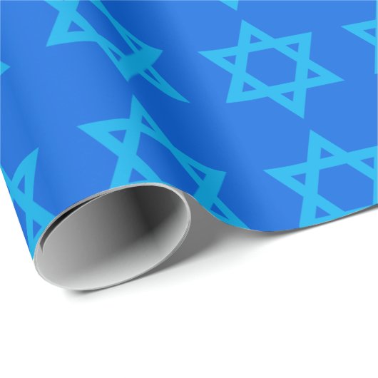 "STAR OF DAVID" CADEAUPAPIER (Rol Hoek)