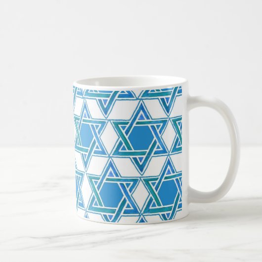 Star of David Coffee Mok (Rechts)