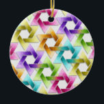 Star of David Damask Hanukkah Ornament<br><div class="desc">Holiday themed items designed by Umua. Printed and shipped by Zazzle or their affiliates.</div>