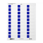 Star of David Label (Full Sheet)