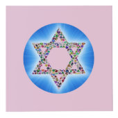 Star of David made with Gemstones Kubus (Rechts)