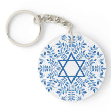 Star of David sleutelhanger