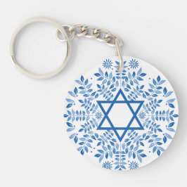 Star of David sleutelhanger