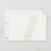 Star of David Sympathy Dankjewel kaart (Achterkant)